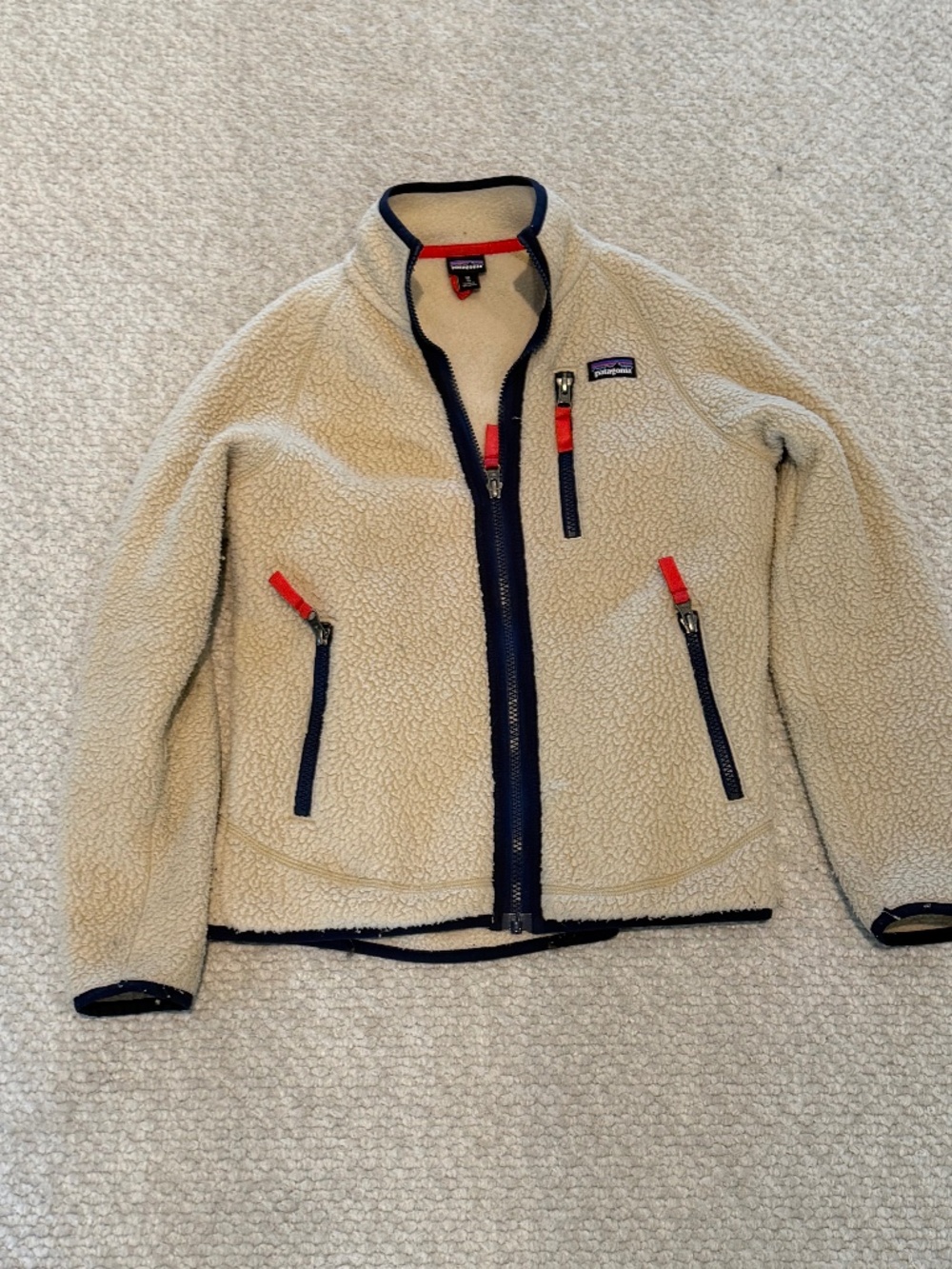 Youth Patagonia retro pile fleece jackets